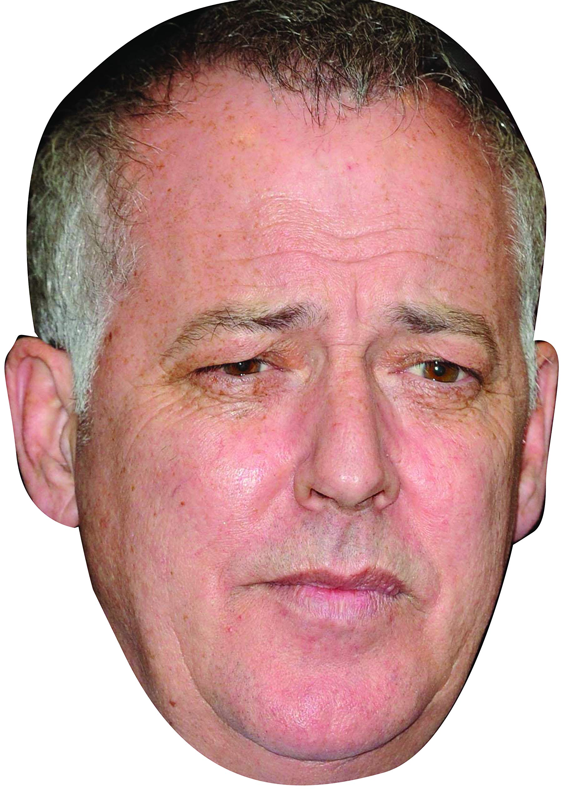 FoxyPrinting Michael Barrymore Celebrity Cardboard Party Face Mask Fancy Dress