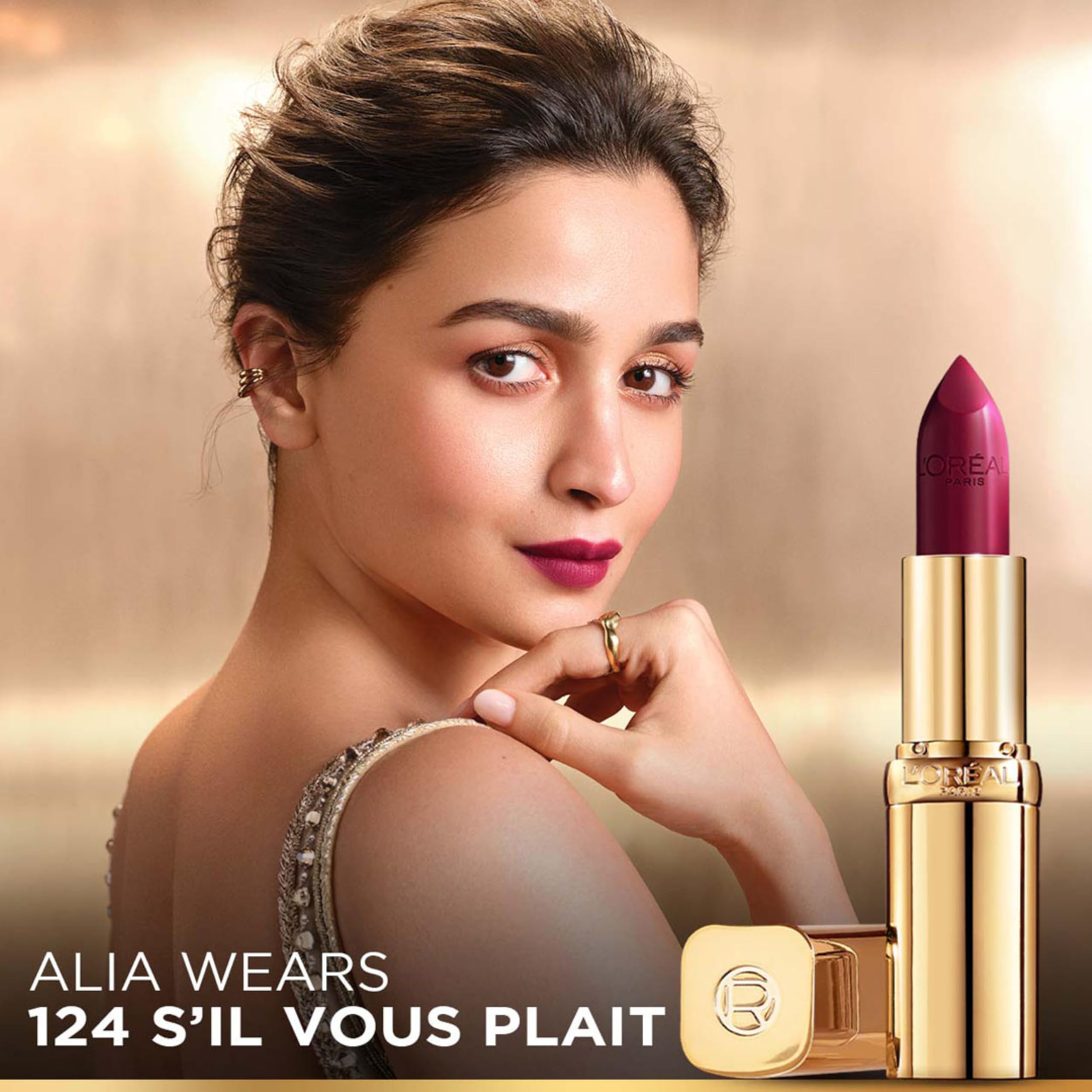 L'OREAL PARIS Color Riche Satin Lipstick- 601 Worth It, 4 Gm 1
