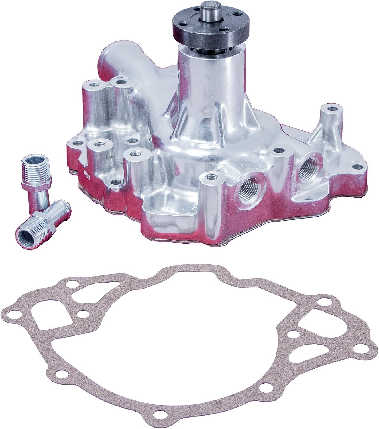 Top Street Performance HC8050C Chrome Finish Clockwise Rotation High Volume Water Pump