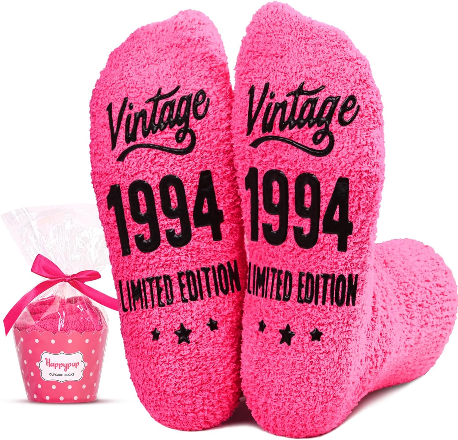 HAPPYPOP Unique Birthday Gifts for Women - Socks for 1985-1994 Birthday, Bday Gifts for Her