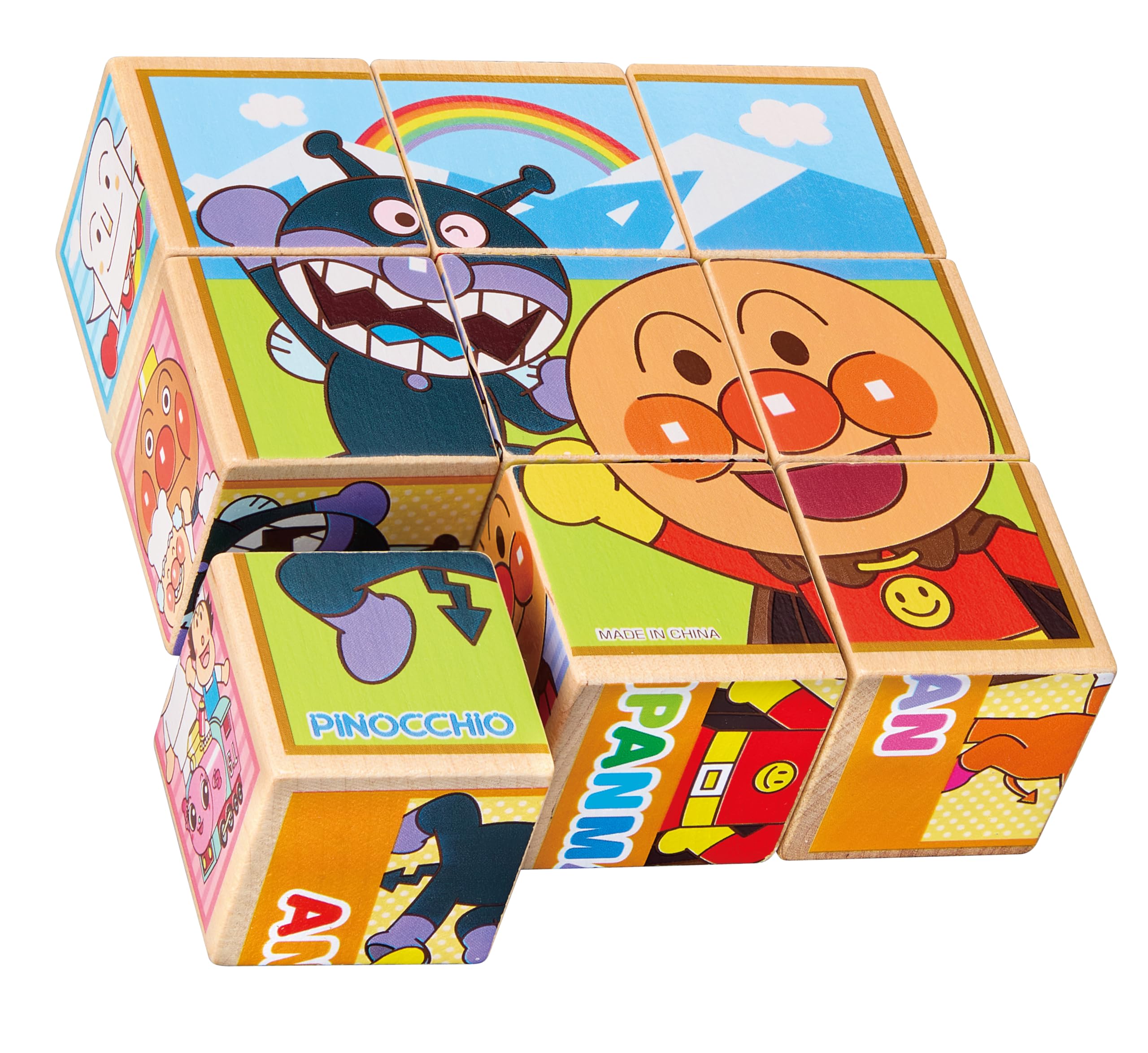【レア】アンパンマンにと～まれ！くるくるまわる絵あわせゲーム トーホー Anpanman Training Toy アンパンマン知育おもちゃ えあわせ