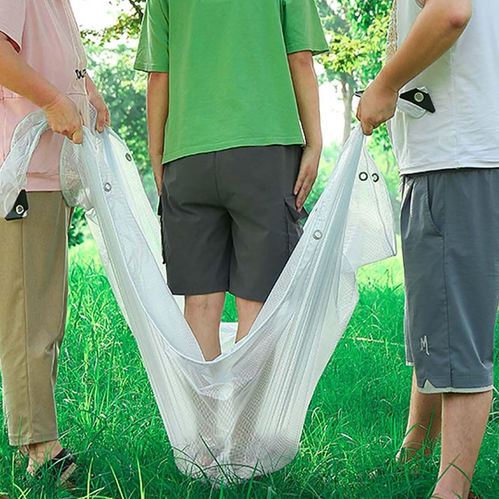 Transparente, wasserdichte Abdeckplane, 3,6 x 9,5 m, robuste Abdeckung für Möbel und Wohnwagen, Mehrzweck-Outdoor-Schutzfolie für Camping, Lagerung und Wetterbeständigkeit