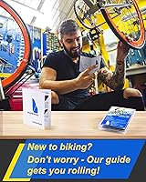 Vista 6 de Kit de reparación de neumáticos de bicicleta Beanewone, kit de parche de tubo interior de bicicleta – Estuche portátil para bicicleta, motocicleta