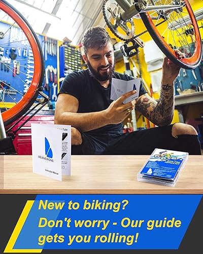 Miniatura 6 de Kit de reparación de neumáticos de bicicleta, kit de parche de tubo interior de bicicleta - Estuche portátil para bicicleta, motocicleta y tubos