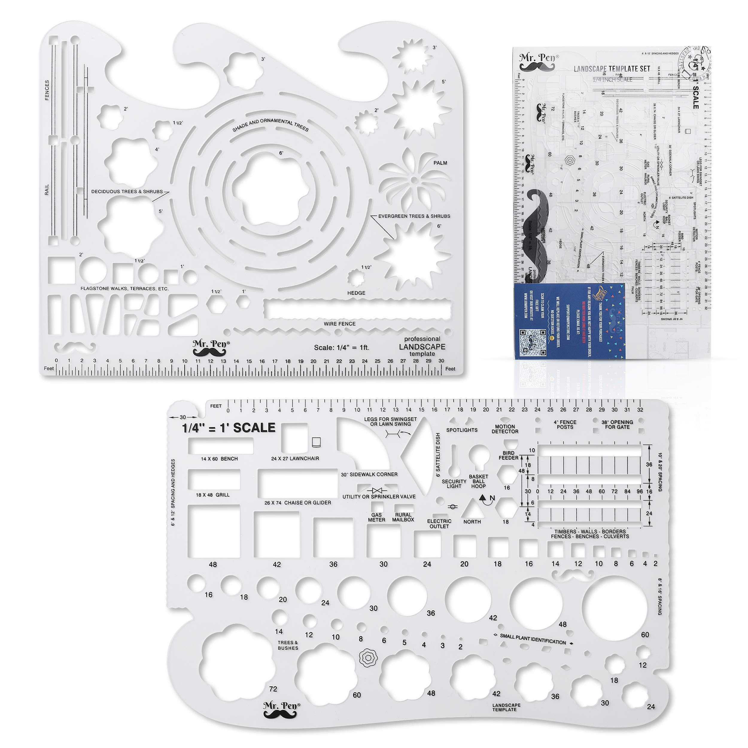 Planner Template with Ruler Design
