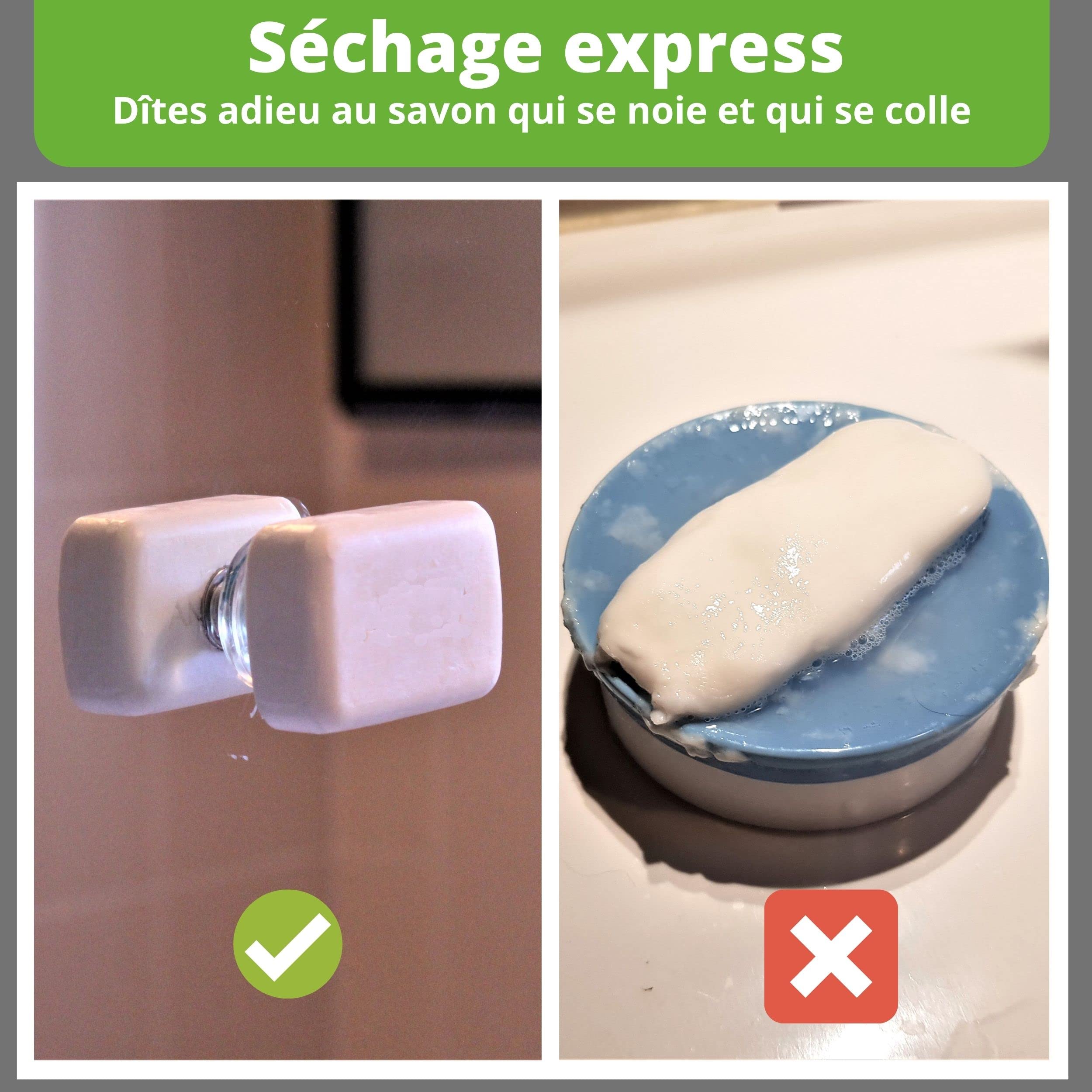 pandoo Portasapone Magnetico in Acciaio Inox - co Verde Italia