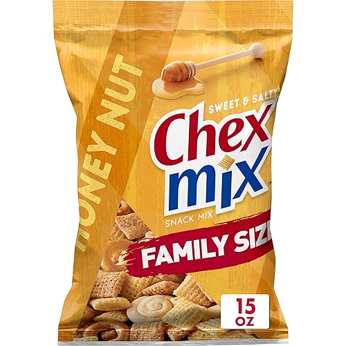 Miniatura 24 de Chex Mix Mezcla de aperitivos, tortuga, bolsa de aperitivos indulgentes, 14 onzas