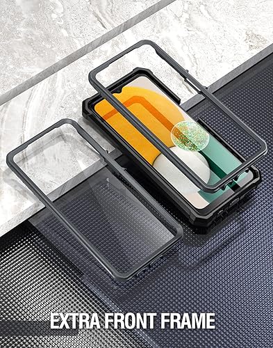 Miniatura 3 de Poetic Guardian Series - Funda diseñada para Samsung Galaxy A13 5G, híbrida de cuerpo completo, a prueba de golpes, con protector de pantalla