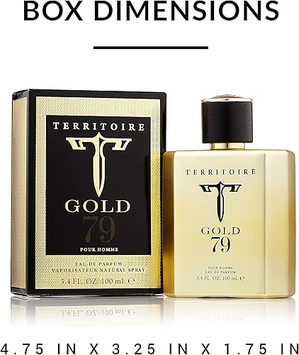 Miniatura 6 de Territoire Eau De Parfum, Colonia para hombre (Oro 79)