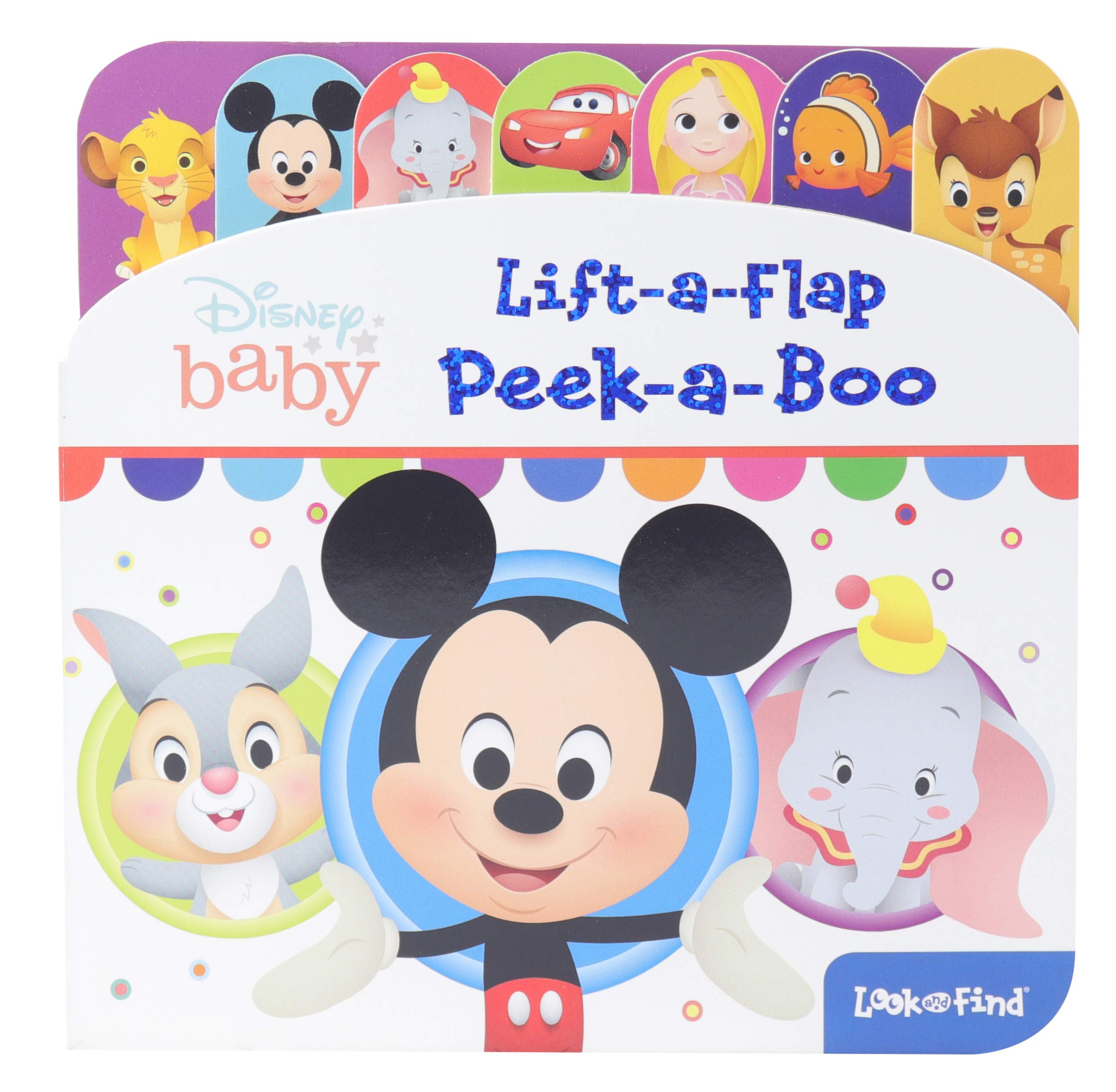 Pi Kids Disney Baby: Peek-A-Boo Lift-A-Flap Look and Find