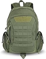 Vista 11 de Mochila militar táctica de 45L para adultos para portátiles de 17 pulgadas