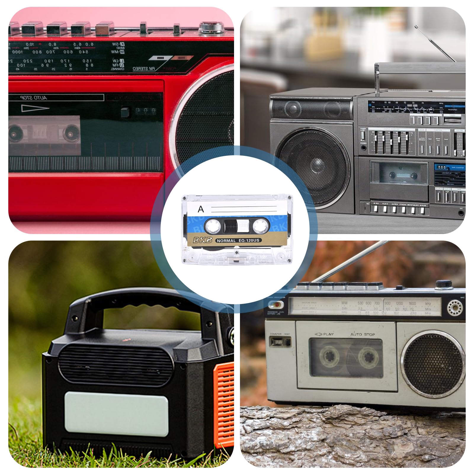10 cassette audio vuote: nastri vuoti per microcassette, cassette audio a basso rumore, cassetta musicale da 90 minuti, per conferenze e seminari