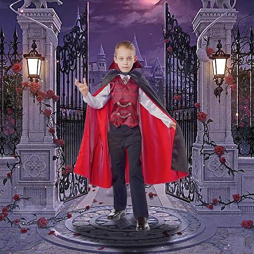 Vista 5 de Kids Gothic Classic Vampire Halloween Costume Boys