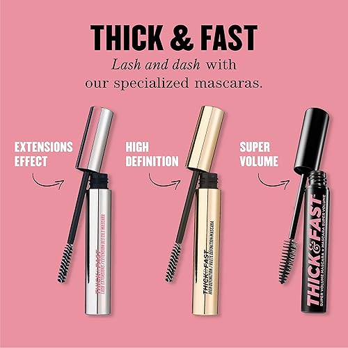 Miniatura 4 de Soap & Glory Máscara alargadora de efecto de extensiones de flash grueso y rápido (0.3 fl oz)