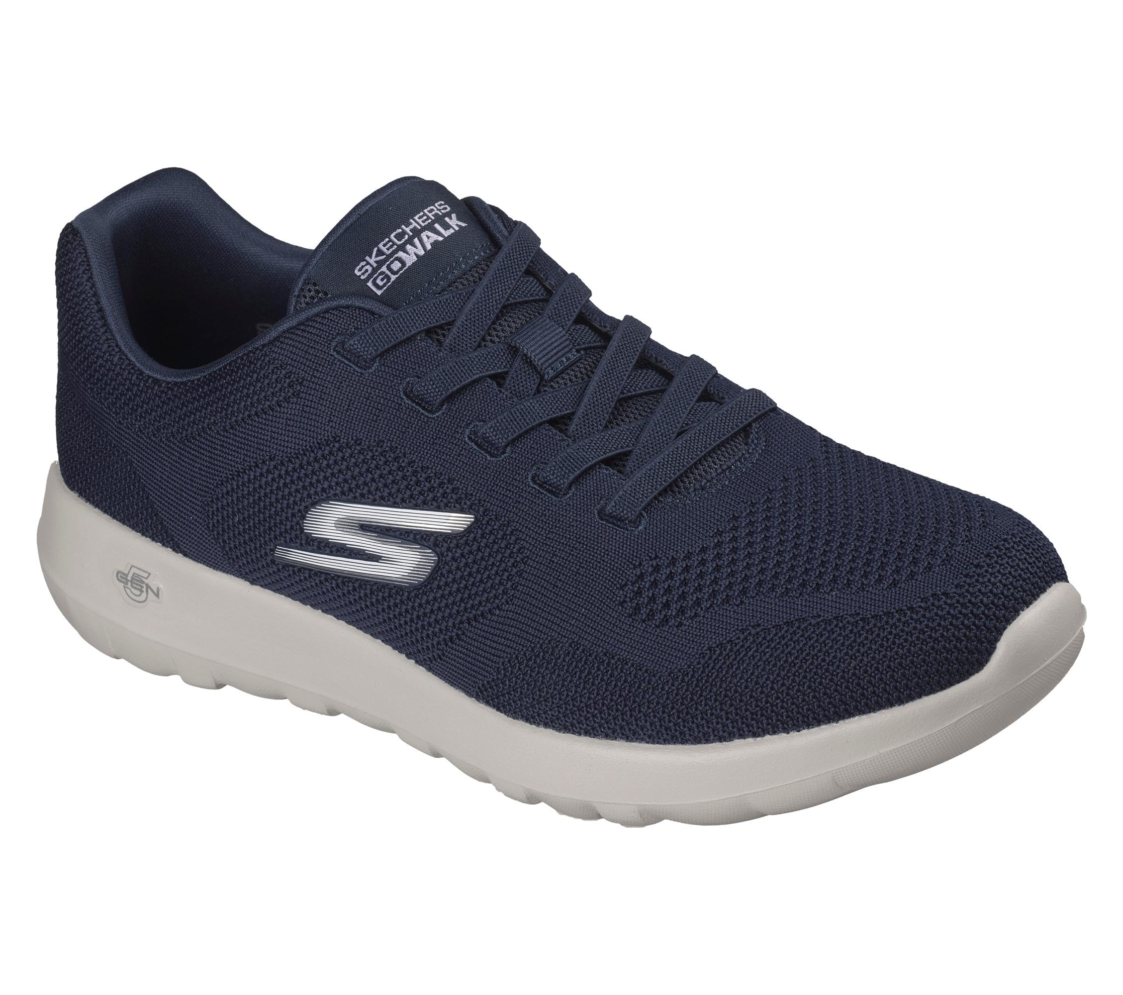 Skechers Men's GO Walk Mens Engineered Flat Knit Bungee Sneakers