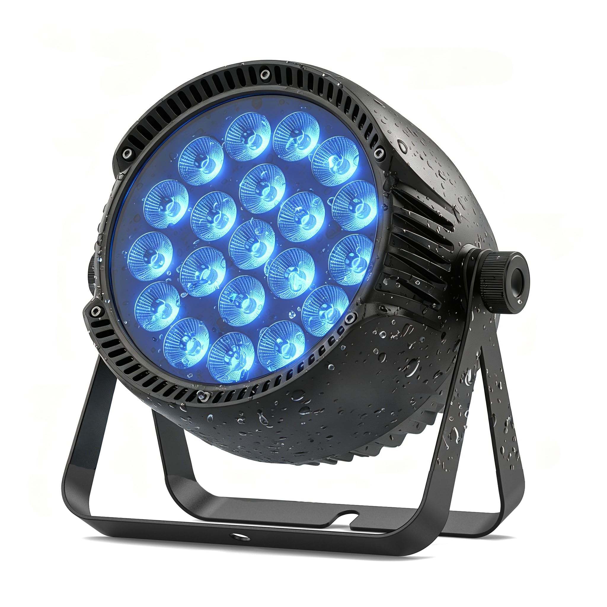 300W Par LED IP65 Impermeabile, Luce da Palco RGBW, Luci Discoteca da Esterno, Luce per Feste, Adatto per Feste all'Aperto e Concerti nei Giorni di Pioggia DJ