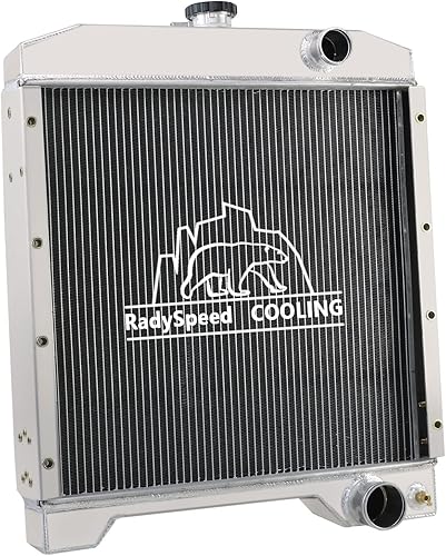 A172038 Aluminio 3Row Radiador Fit Case 580 580k Serie I II III Super K Retroexcavadora Radiador de Repuesto para Caso 580 580k Serie I II, III