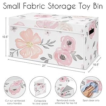 Amazon.com: Sweet Jojo Designs Collapsible Small Fabric Toy