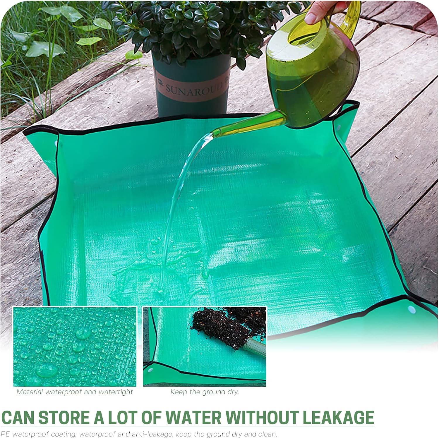 Skyzone Plant Repotting Mat Waterproof Garden Mat Planting Operation