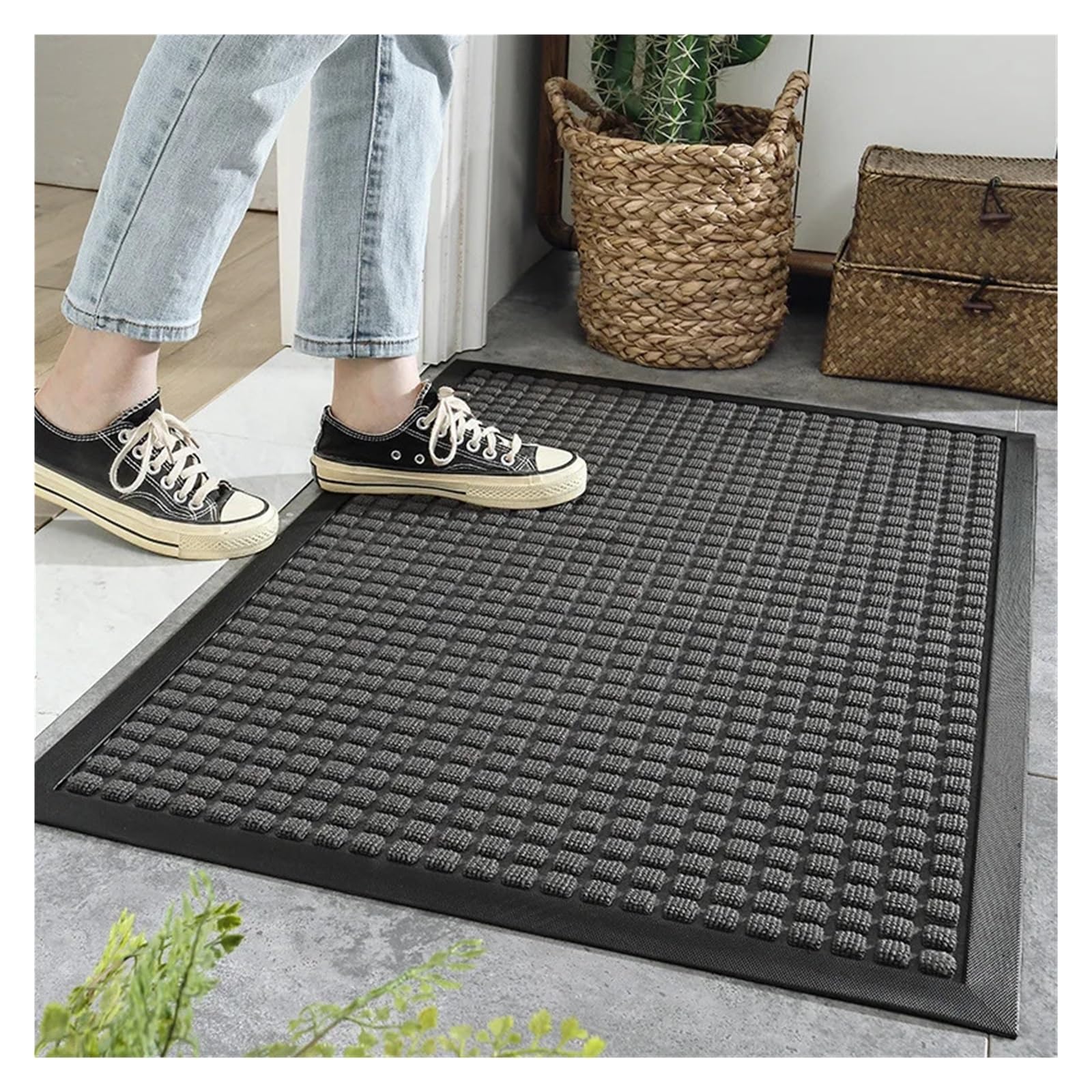 Tapis de terrasse extérieure pour maison et entrée de jardin