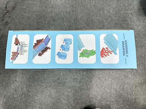 Miniatura 11 de VATOS Track Toys 183 piezas de coches de carreras de tiburones para niños y niñas de 3, 4, 5, 6, 7, 9 años, autos flexibles flexibles y flexibles