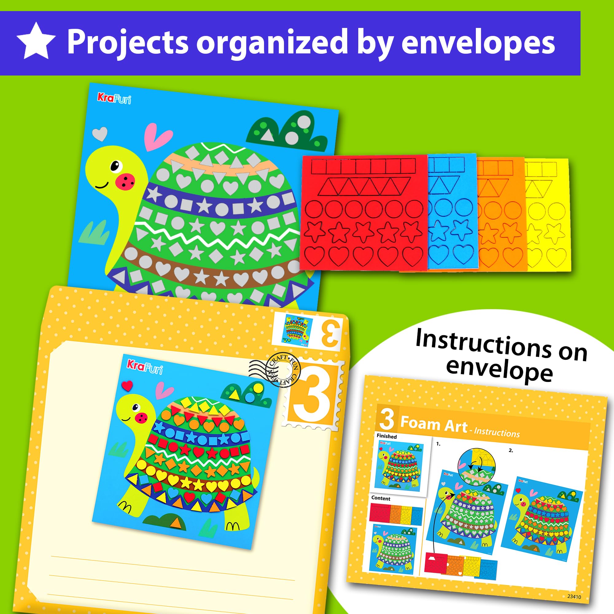 KRAFUN My First Craft Workshop Art and Craft Kit for Kids - 20