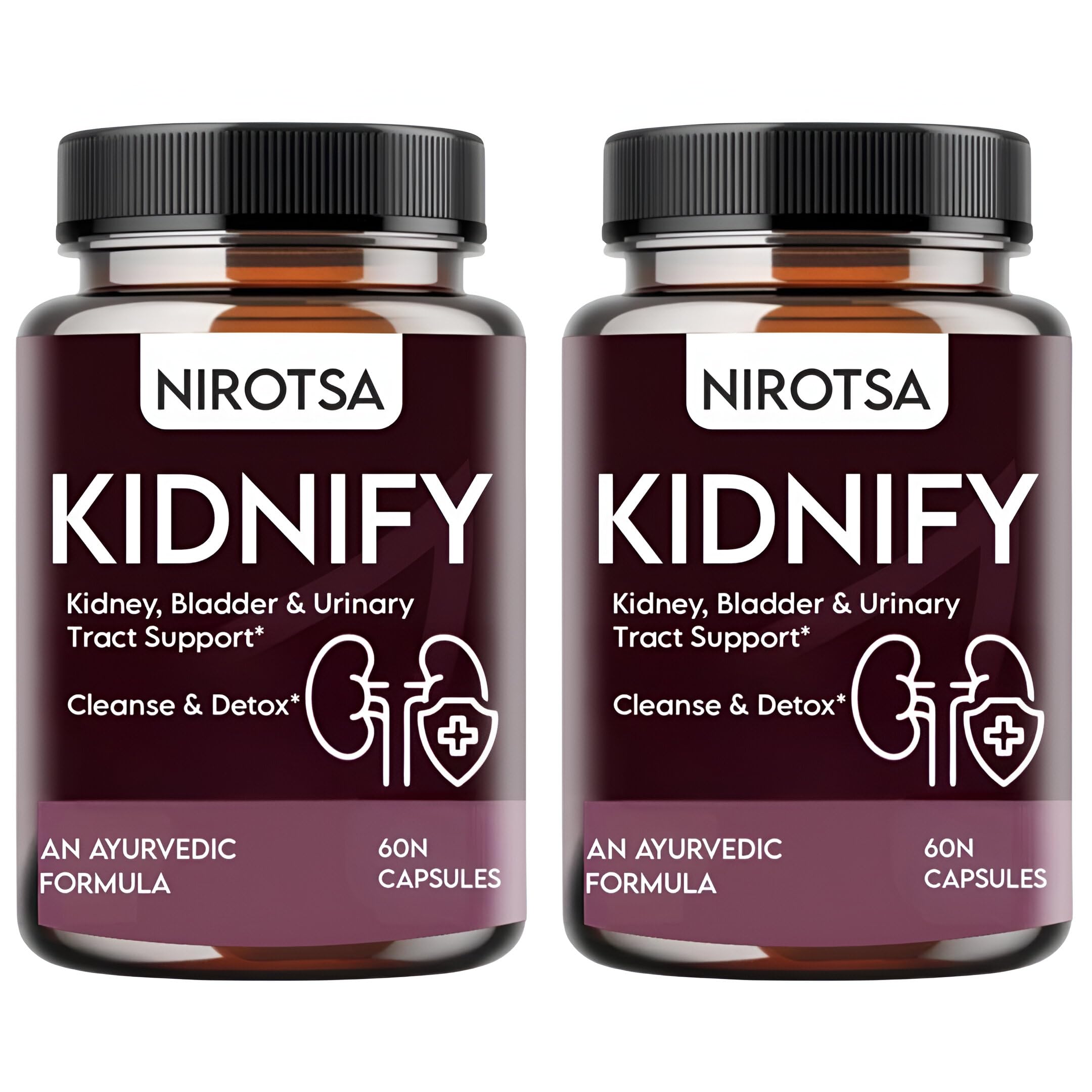 Kidnify Kidney Stones Support Supplement for Men & Women | Kidney Detox & Urinary Tract Health Capsules with Punarnava, Gokhru, Pashanbhed & More | Ayurvedic Formula | 60 Veg Capsules — Amazon image 7