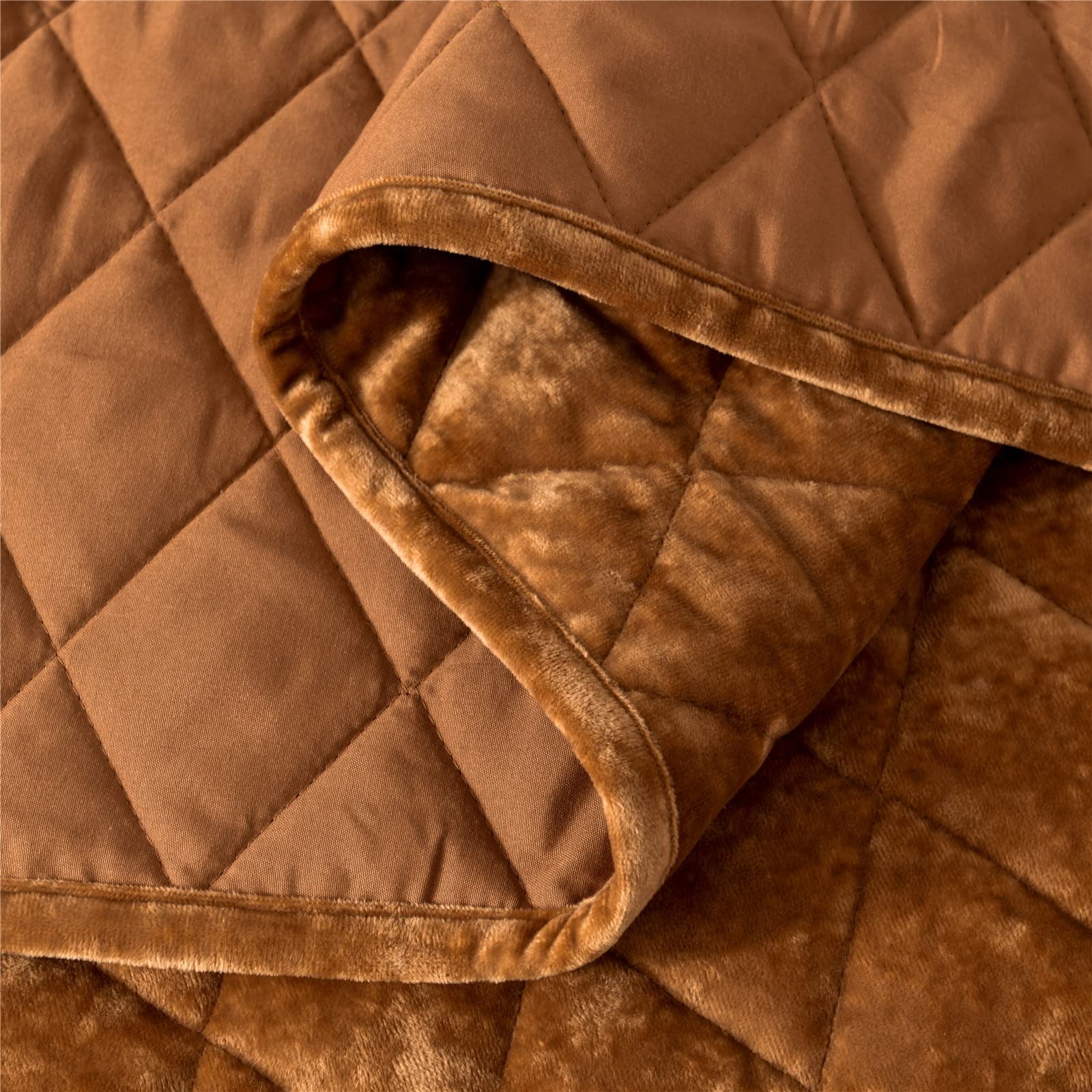 Fredsure Parure De Lit 3 Pièces En Velours Froissé Avec Couette