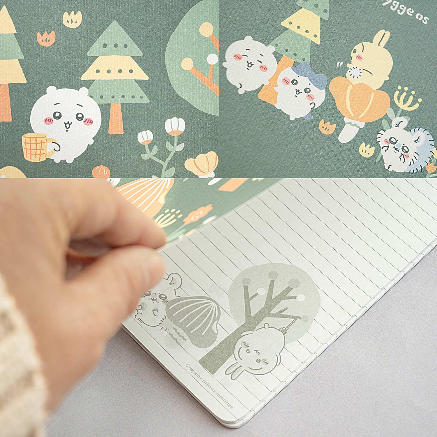 Amazon | サンスター文具 ちいかわ ノート A5 横罫 2冊セット