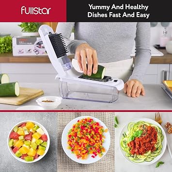 fullstar Bundle: Chopper And 2 Piece Blade Replacement Set