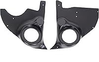 Provideautoparts Speaker Kick Panels Pair for 1981-87 Chevy GMC Trucks, 1983-91 Jimmy Blazer Suburban Crew Cabs - Durable ABS