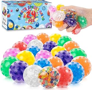 24 Pack Squishy Stress Balls