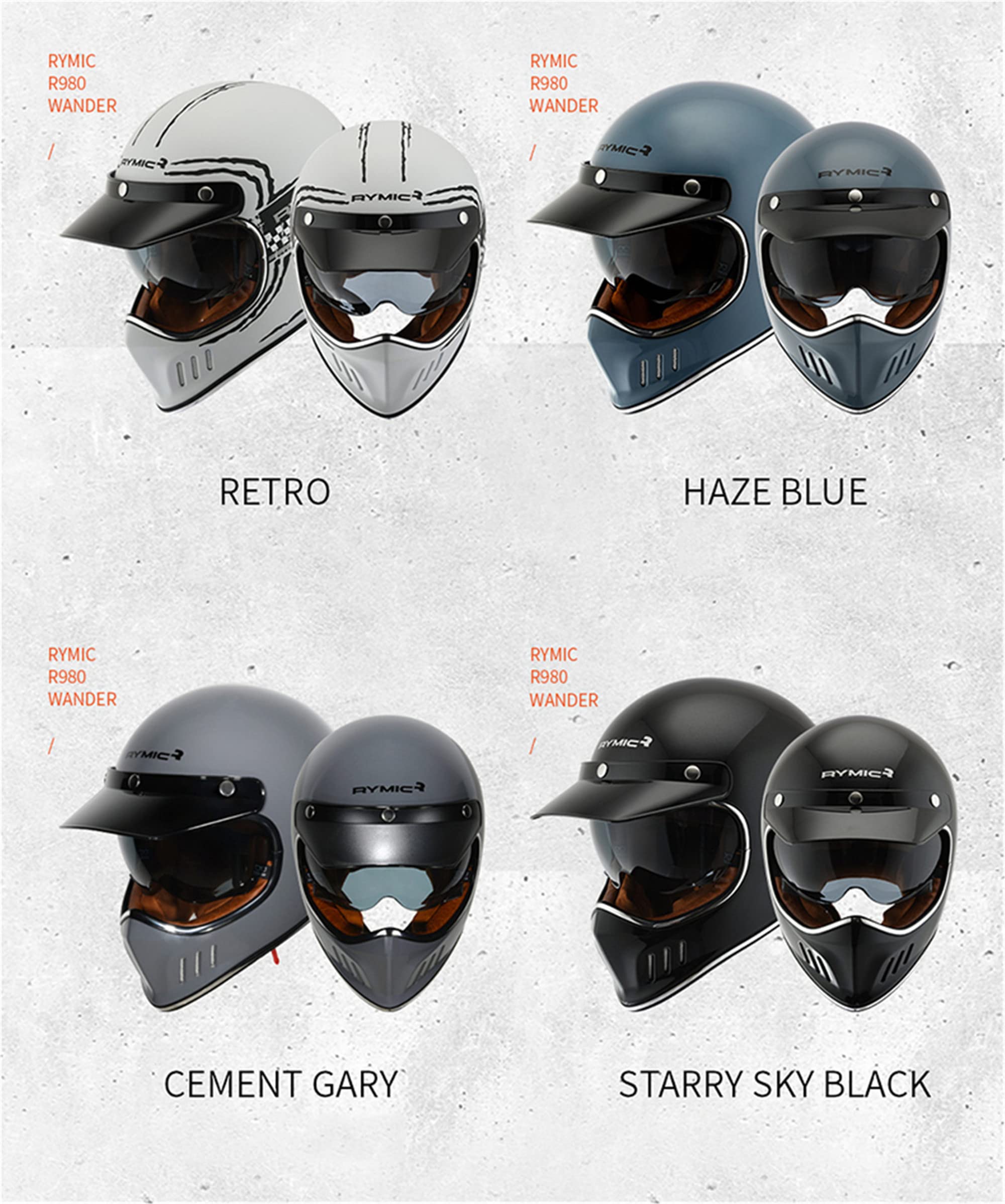 レトロ フルフェイスヘルメット RYMIC-3 XXL PSCマーク オフロード Amazon.co.jp: RYMIC オフロードヘルメット バイク用ヘルメット フル