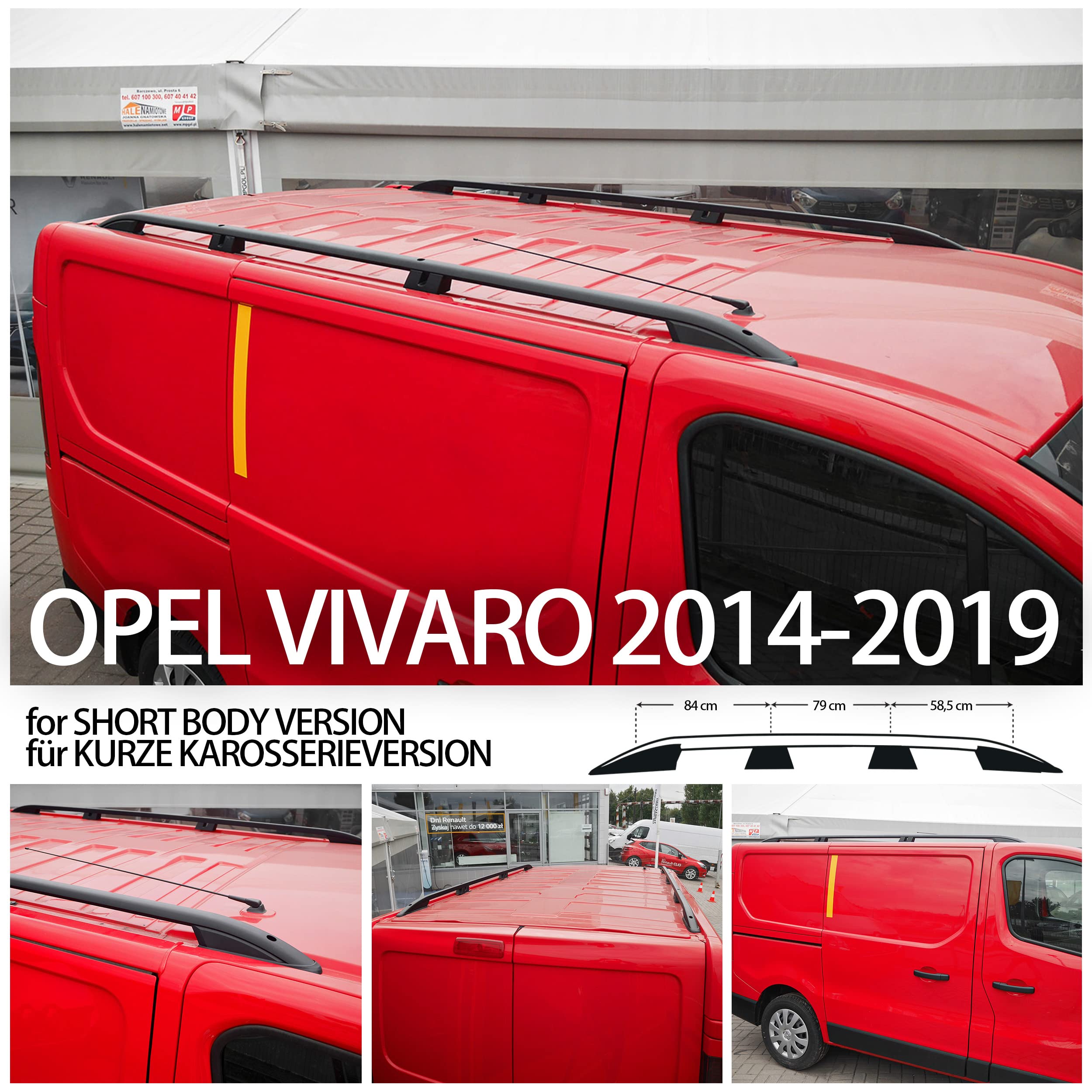 CHROMEMASTER | Les Barres de Toit Compatible avec Opel Vivaro L2 | Standard Moyen 2019 ; Rails de Toit Conçus pour Le Montage de Barres de Toit, de Coffres de Toit CHROMEMASTER | Les Barres de Toit Compatible avec Opel Vivaro L2 | Standard Moyen 2019 ; Rails de Toit Conçus pour Le Montage de Barres de Toit, de Coffres de Toit