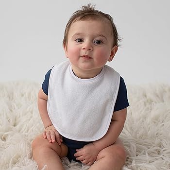 plain bibs to decorate