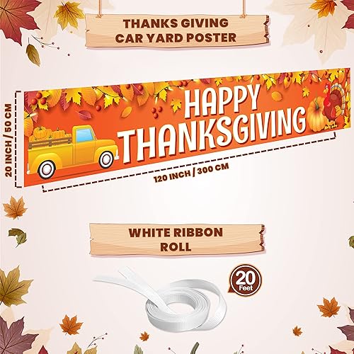 Miniatura 7 de KatchOn, Globos de pavo de Acción de Gracias, grandes de 22 pulgadas, paquete de 6, pancarta de Feliz Acción de Gracias, extra grande, 120 x 20