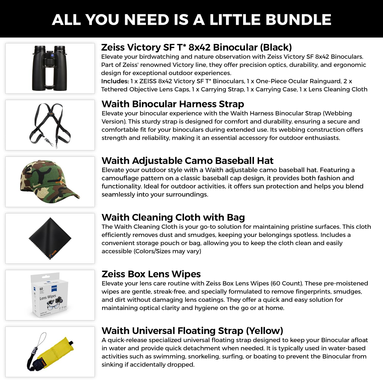 Amazon.com : Zeiss 8x42 Victory SF Binoculars for Bird Watching