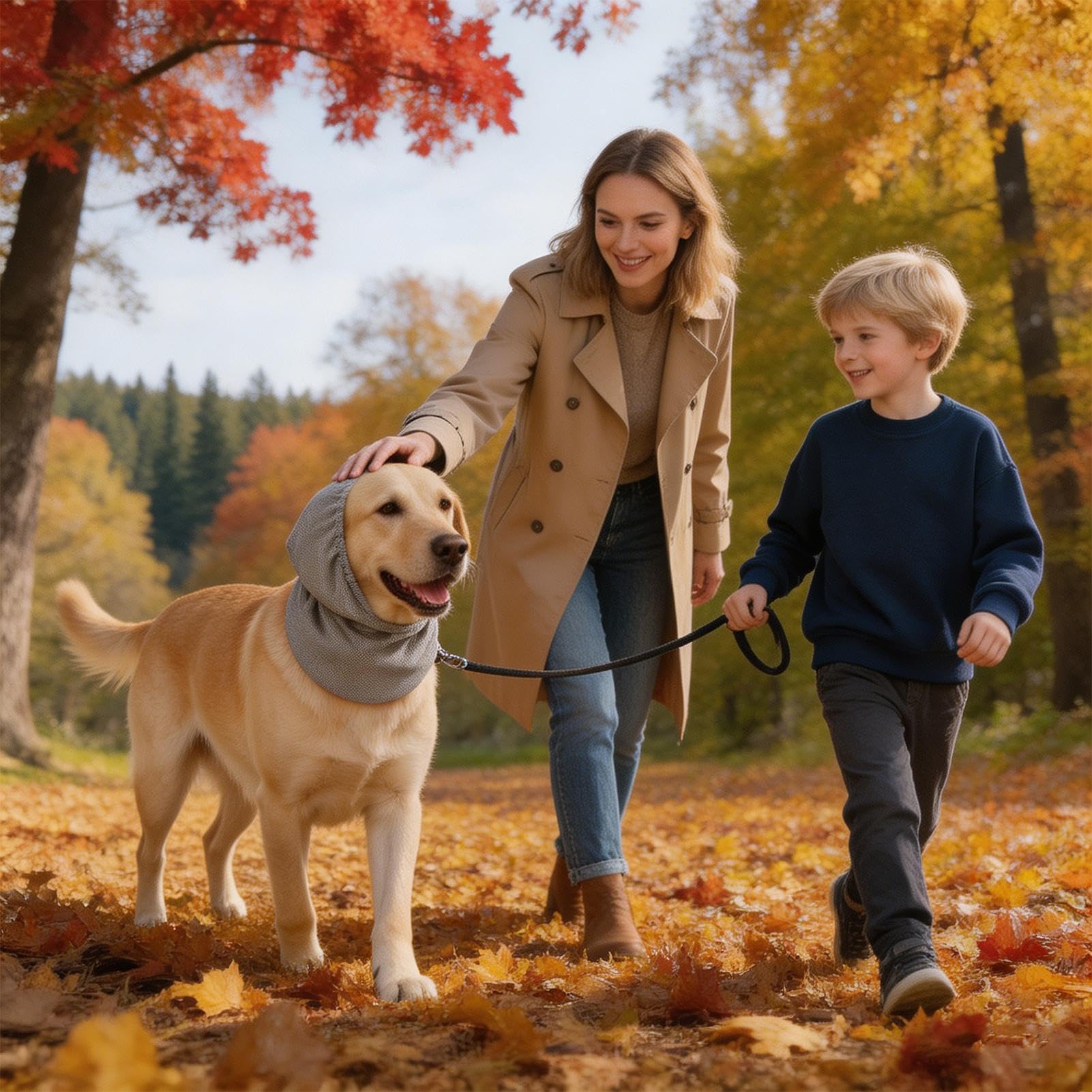 Copriorecchie Cane Rinfrescante, Copertura Per Cani Regolabile Snood Estivo Per Cani Per Canis Ideale Per Estate Spiaggia Giochi Viaggi Passeggiate