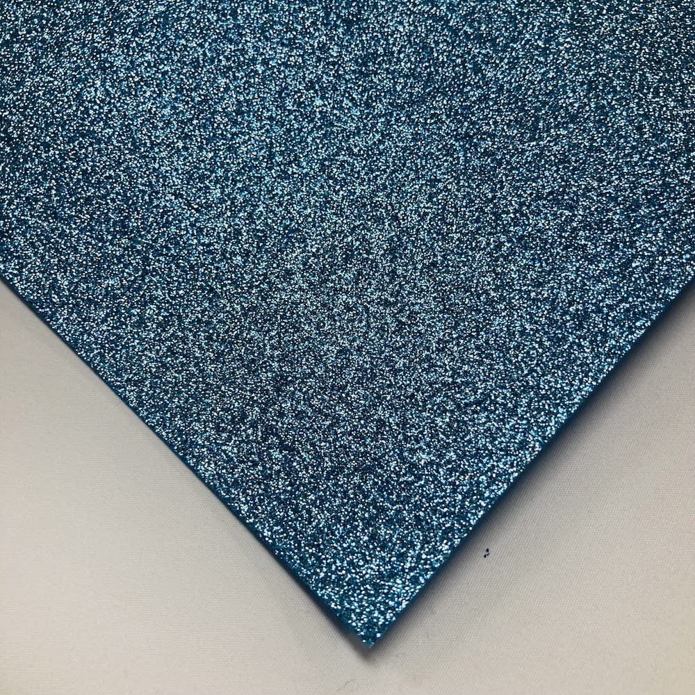 Kayes Textiles Glitter Felt A4 Sheet (Turquoise)