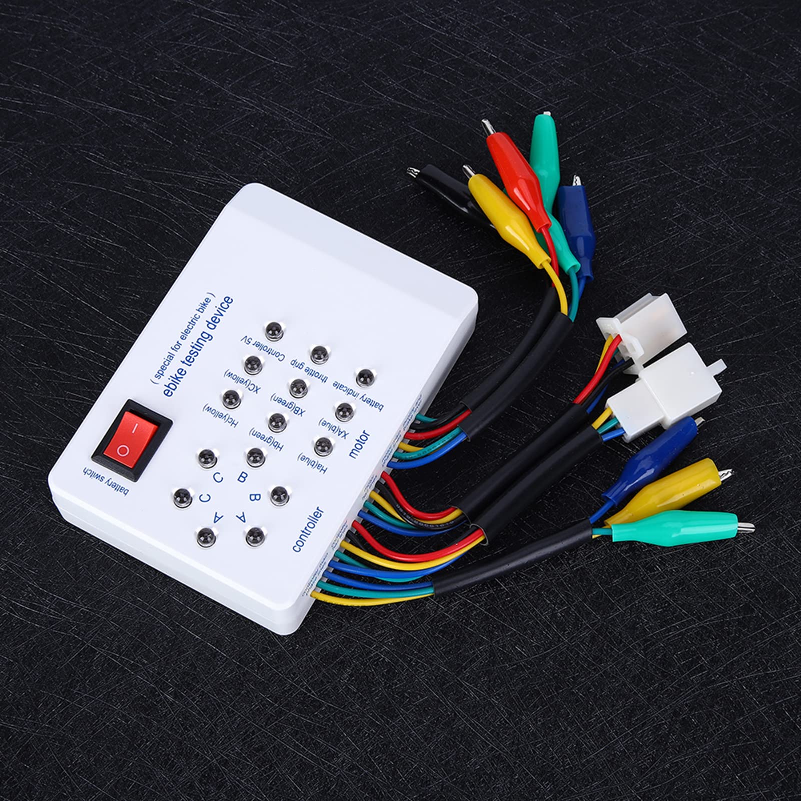 Motor Controller Tester, Tester Controllore Motore Brushless Scooter Rilevatore Di Velocità Per Biciclette Elettriche Auto Dispositivo Alimentato a Batteria Rapido Utile Verificare Bici