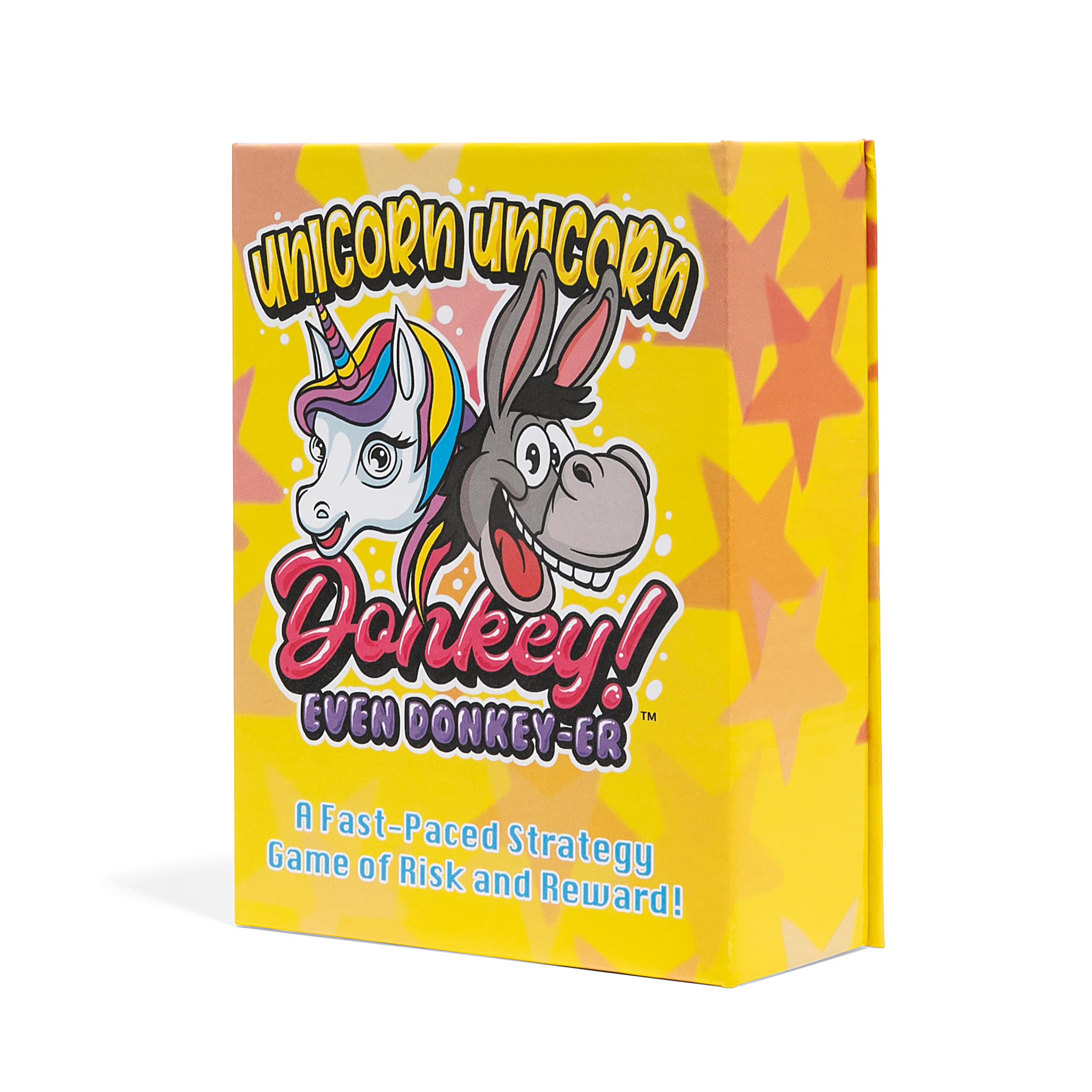 PBN'J Games LLC Unicorn Unicorn Donkey! Even Donkey-er - Fun Card Game for Kids & Families. Outsmart Your Opponents and Keep Those Dorkey Donkeys Away! 2022 Creative Child *Game of The Year*