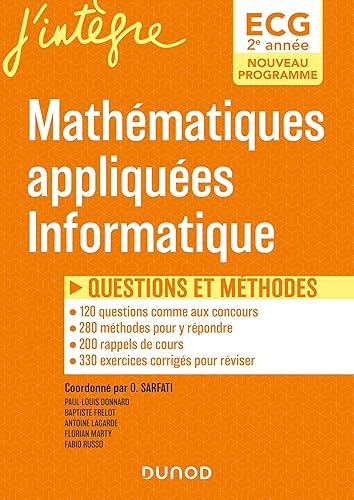 ECG 2 - Mathématiques appliquées, informatique: Questions et méthodes