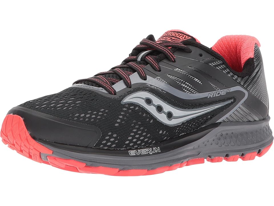 

Saucony Ride 10 (Black/Coral) Women's Running Shoes