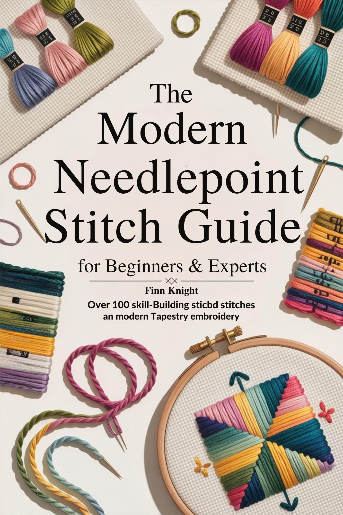 The Modern Needlepoint Stitch Guide for Beginners & Experts: Over 100 skill-building stitches and techniques for modern tapestry embroidery