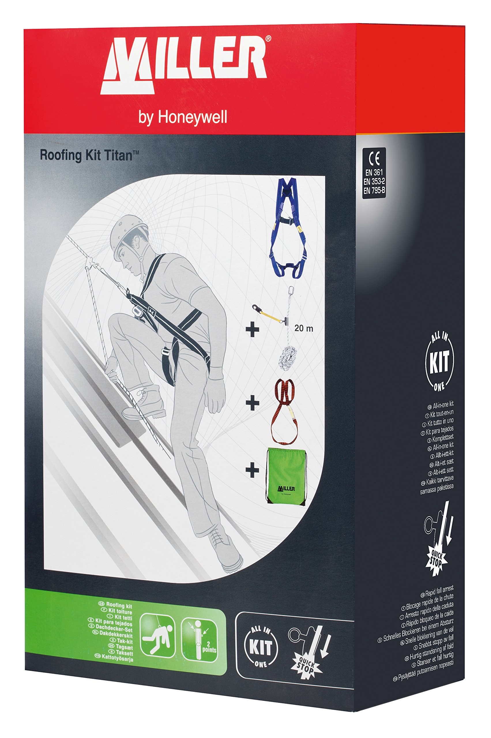 Honeywell 1031430 Miller PSS Titan Roofing Kit : Amazon.de: DIY 