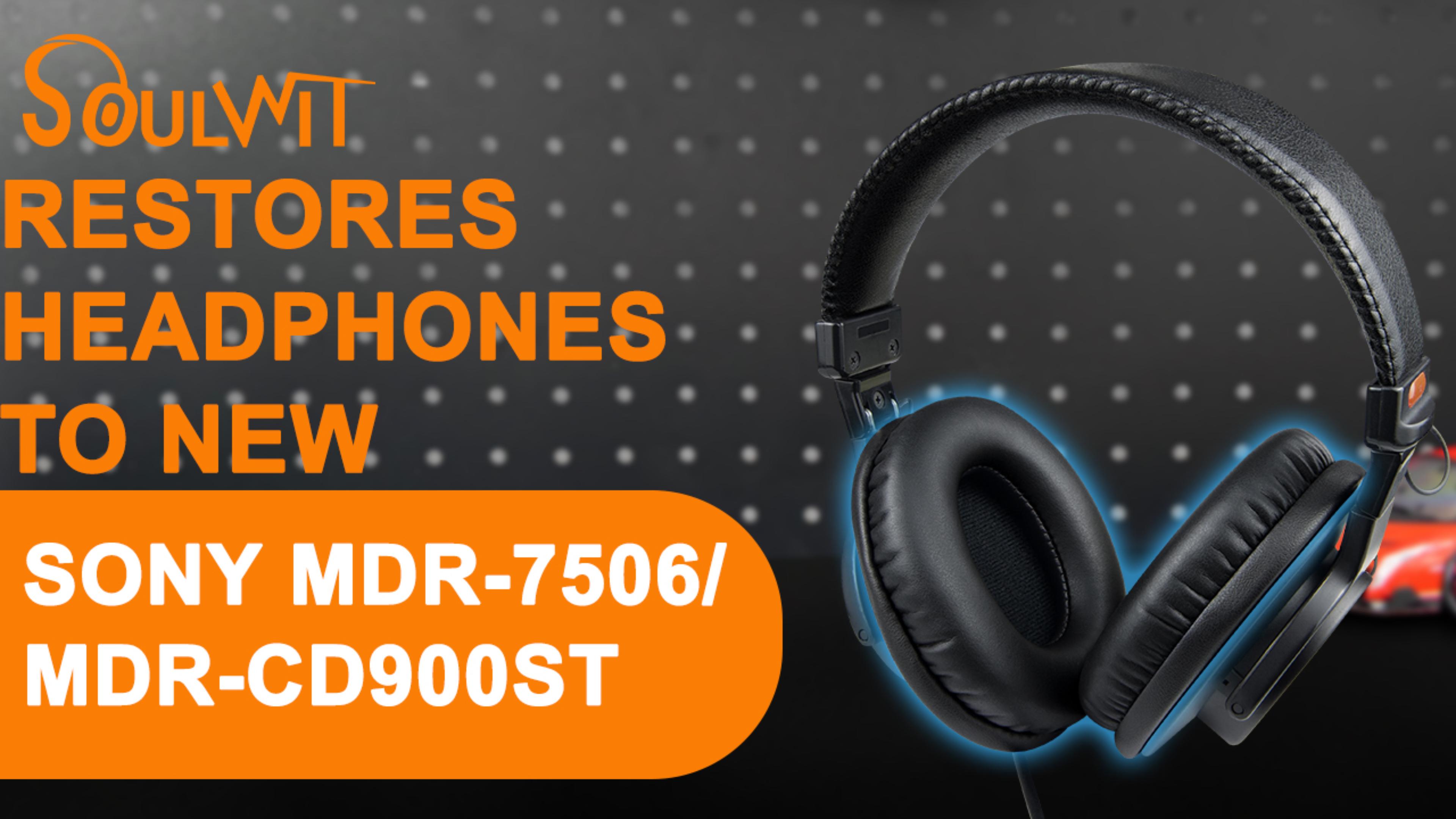 Amazon.com: SOULWIT Earpads for Sony MDR-7506/ MDR-V6/ MDR-V7/ MDR