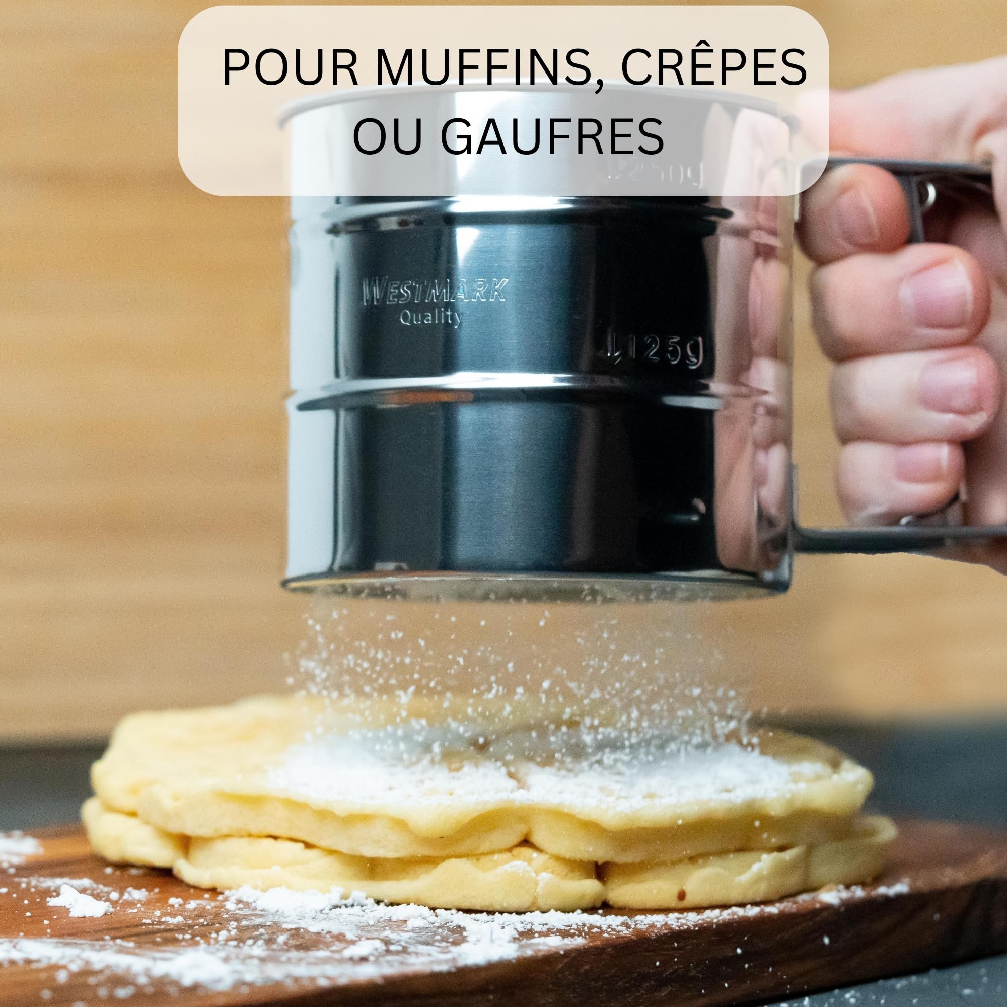 Tamis à Farine Westmark - Poignée Ergonomique Pour Pâtisserie Parfaite