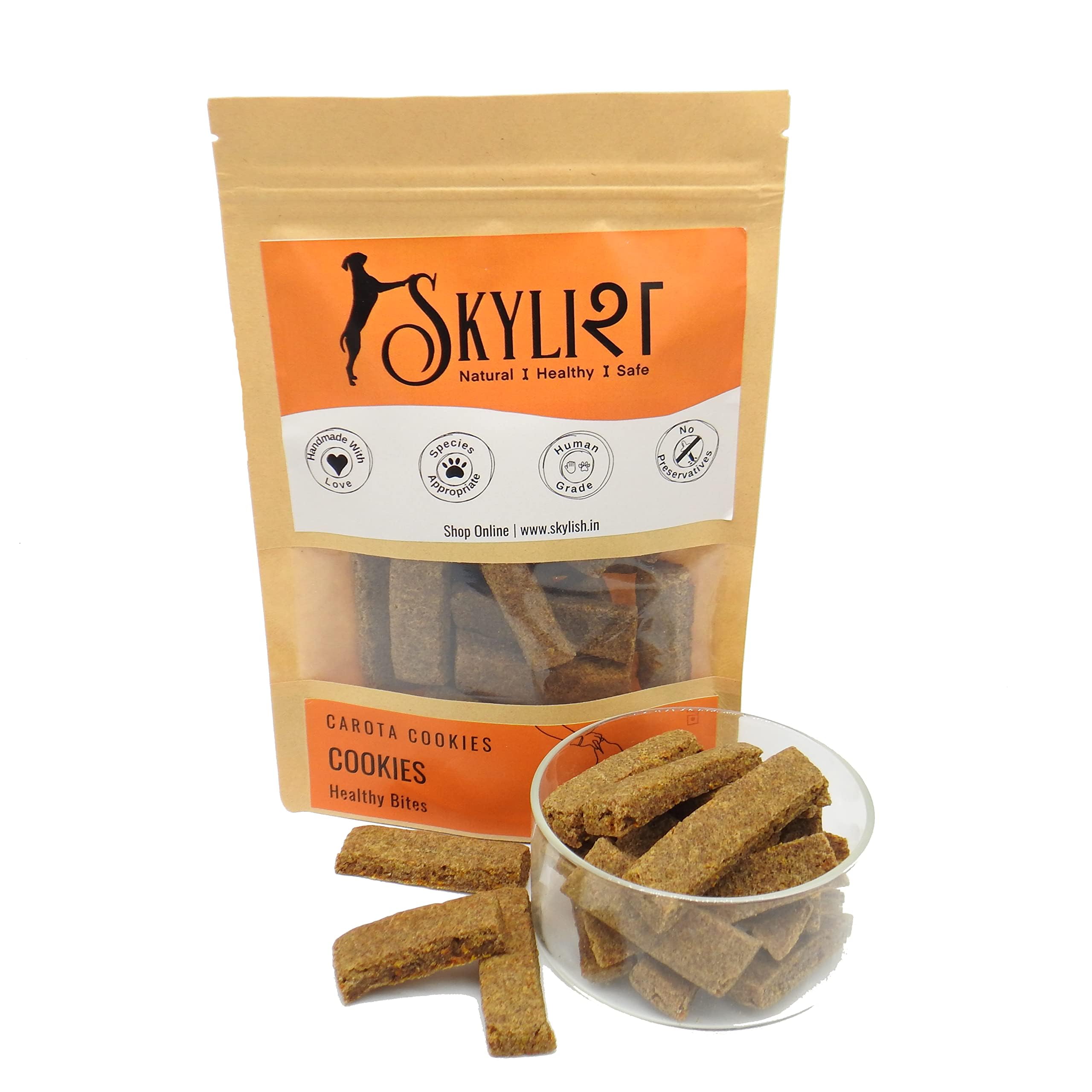 See full amazon price history chart for Skylish Carota (Carrot) Cookies Dog Biscuits (100g), Ragi & Peanut Butter Treats for Dogs, with High Protein Eggs, Certified Safe Dog Cookies Skylish Carota (Carrot) Cookies Dog Biscuits (100g), Ragi & Peanut Butter Treats for Dogs, with High Protein Eggs, Certified Safe Dog Cookies (B0CMD9DD13) Amazon Price History, Amazon Price Tracker