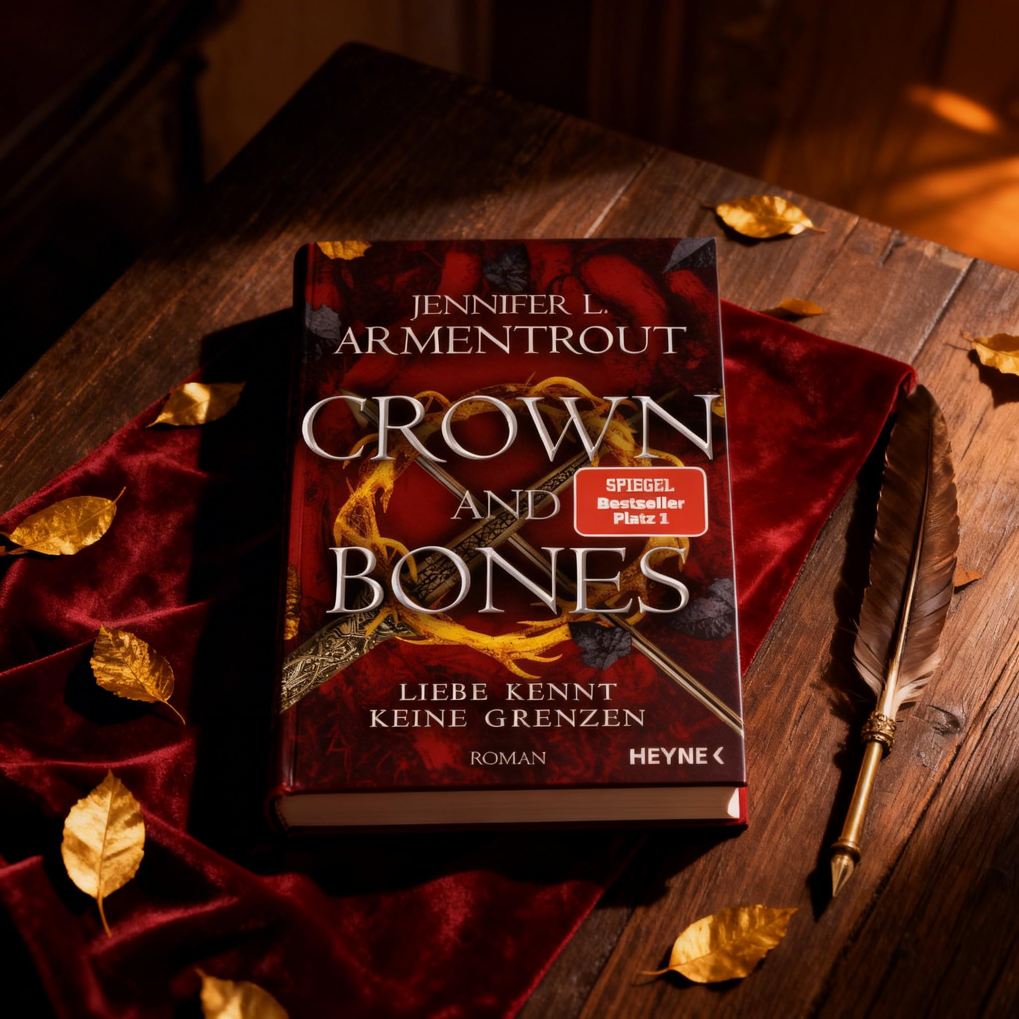 Blood and Ash Bücher Set (10 Bücher) – Jennifer L. Armentrout Saga| From Blood and Ash Reihe (1-6) + Eine Liebe im Schatten (1-4) | Fantasy Bücher Erwachsene | inkl. exklusivem Lesezeichen