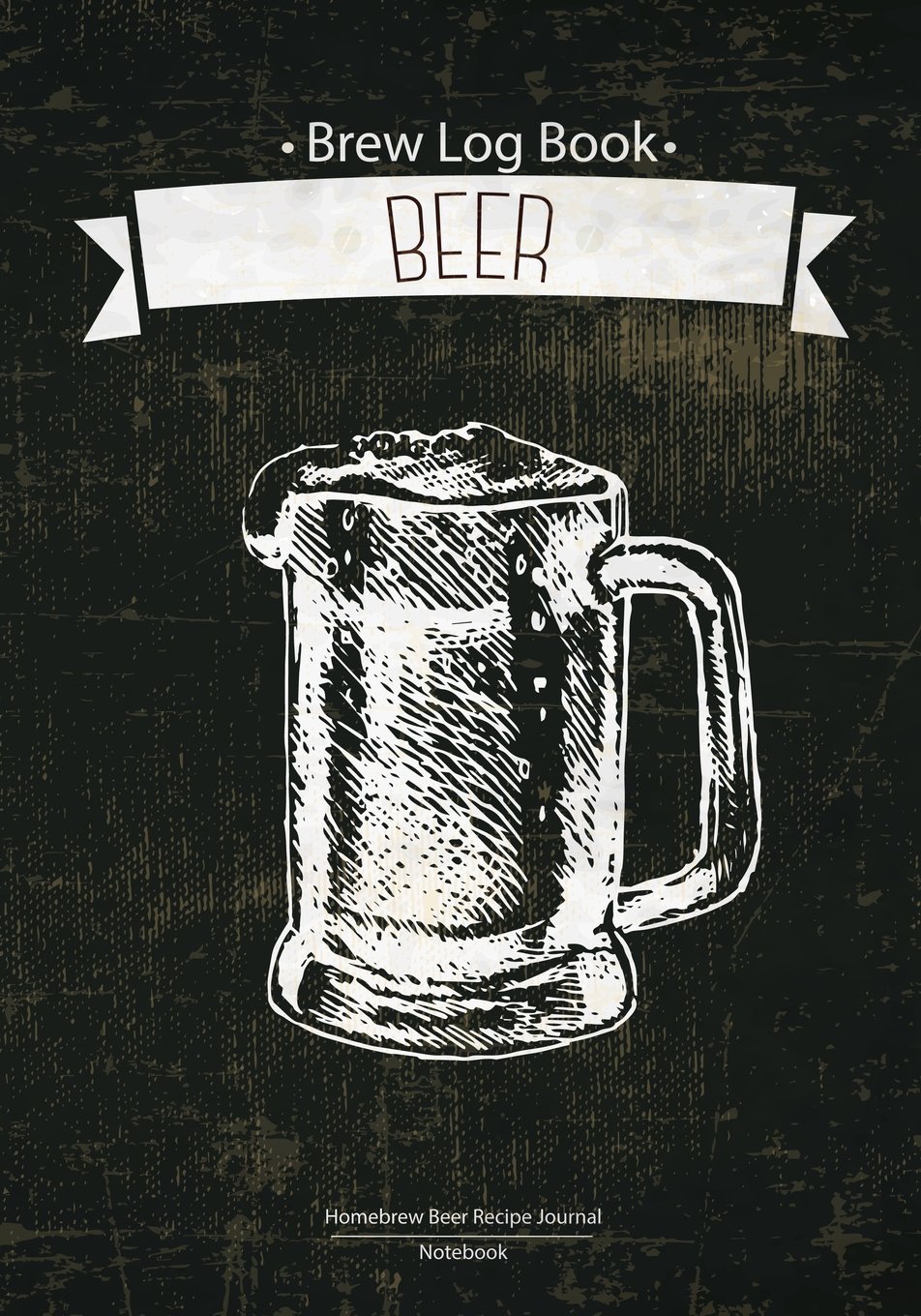 Brew Log Book - Homebrew Beer Recipe Journal : Notebook :Blue Vintage: (Bottling notes:Tasting notes :Brewing Journal And Logbook)
